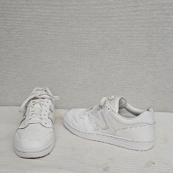 NEW BALANCE 480 TRIPLE WHITE MENS SNEAKERS BFPM-06-087 - Picture 1 of 13